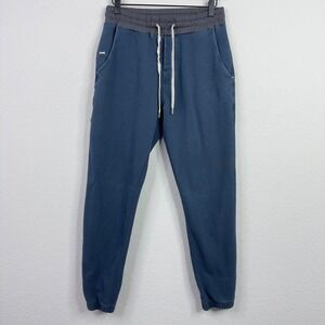 Vuori Pants Mens S Blue Elastic Waist Athleisure Workout Gym Performance Jogger